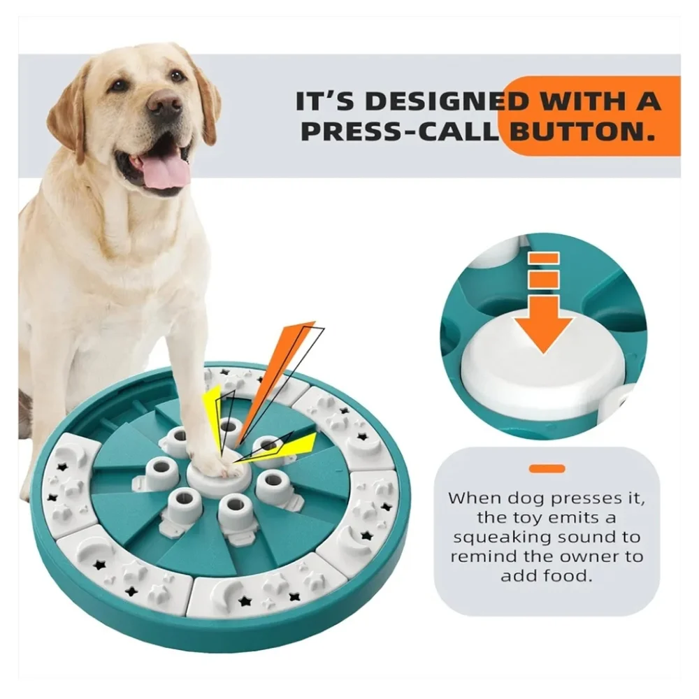 Food Puzzles Feeder Puppy Mental Stimulation Stimulating Enrichment Toys Interac
